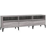 vidaXL TV omarica siva sonoma 150x30x44,5 cm inženirski les, (20734299) | Shoptok.si
