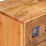  Noćni ormar 2 kom. Prirodna 40 x 33 x 46 cm Čvrsto drvo manga | shoptok.hr