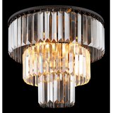 Lesnina XXXL Globo 15695D - plafonski luster NAXIS 3xE27/40W/230V, prečnik 40 cm, crna | Eponuda.com