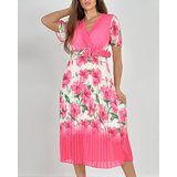 Resti Women's pleated floral midi dress | Shoptok.si