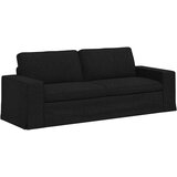  Set sofe 2 pcs Crna 222 x 80 x 82 cm tkanina | shoptok.hr