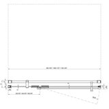 Ravak tuš kabina cool 110x90 cm crna | Eponuda.com