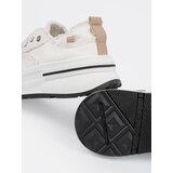 Shelvt White women's platform sneakers | Shoptok.si