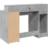  Radni stol s LED svjetlima sivi 120x55x91 cm konstruirano drvo | shoptok.hr