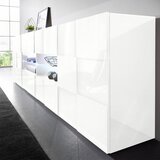 LC Mobili Moderna kredenca z 2 vrati in 4 predali 241x84 cm DAMA 209008-08 Cene