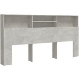 Maison Chic vzglavna omarica - nočna omarica - posteljna omarica betonsko siva 200x19x103,5 cm, (21705755) Cene