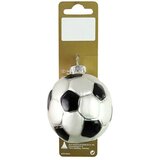  ukrasi za božićno drvce (bijela, crna, staklo, promjer: 6,5 cm) | shoptok.hr