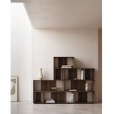 Kave Home Modularni sustav polica 9 kom u dekoru oraha u prirodnoj boji 202x114 cm Litto – | shoptok.hr
