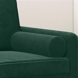  Ukrasni jastuci 2 kom tamnozeleni Ø 15 x 50 cm baršunasti | Eponuda.com