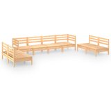  8-dijelna vrtna garnitura od masivne borovine | shoptok.hr