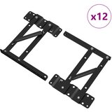  Mehanizam za podizanje kreveta 12 pcs Crna 340 x 95 x 40 mm | shoptok.hr
