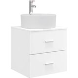  Set ormarića za kupaonicu 3 kom. Bijela 49,5 x 44,5 x 65 cm | shoptok.hr