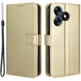 INORCO Za Tecno Spark 10 4G PU usnjena torbica za denarnico Crazy Horse Texture Stojalo Flip Ovitek za telefon, (22033388) Cene