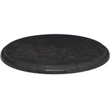 vidaXL mizna plošča črna ø 40x2,5 cm marmor | Shoptok.si