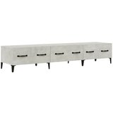 Maison Chic TV omarica - TV stojalo - Televizijska omarica betonsko siva 150x34,5x30 cm konstruiran les, (21700768) Cene