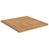  Četvrtasta stolna ploča 50x50x2,5 cm od masivne tikovine | Eponuda.com