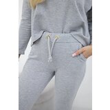 Kesi Set with an oversized blouse in gray color | shoptok.hr