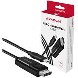 Axagon RVC-DPC USB-C, DisplayPort kabel 1,8m crna Slike