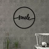 Homitis zidna metalna dekoracija Smile, ⌀ 40 cm