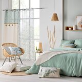 Douceur d intérieur Svetlo zelena posteljnina za zakonsko posteljo/podaljšana iz muslina 240x220 cm Angelia – | Shoptok.si