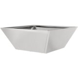 Metalna saksija Nehrđajući čelik Nehrđajući čelik 40 x 40 x 15 cm | shoptok.hr