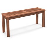 Costway Lesena vrtna klop brez naslonjala, (5000007595) | Shoptok.si