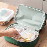  Termoizolacijska torba za doručak s podesivim remenom zelena 27 cm | shoptok.hr