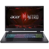 Acer gaming notebook nitro 17 AN17-41-R245, NH.QKMEX.006, 17.3/QHD/Ryzen 7-7840HS/16GB/S512GB/RTX4060-8GB/DOS