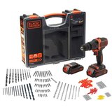 Black &amp;amp; Decker Black&amp;amp;Decker AKU UDARNA BU&amp;Scaron;ILICA/ODVIJAČ 18V 2X1,5Ah BDCHD18BOA Slike
