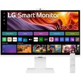 LG 31.5” IPS 4K UHD 3840x2160@60Hz, 16:9, 1000:1, 400 cd/m², 5ms, 178º/178º, HDR 10, 2 HDMI, 3 USB-C, 1 USB Upstream/2 USB Downstream Port, 5Wx2, VESA 100x100mm, Height/Tilt/Swivel, White, 3yw 32U850SA-W | ePonuda.com