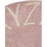 Lorena Canals Svijetlo ružičasti periv/ručno rađen pamučan dječji tepih ø150 cm ABC Vintage Nude – | shoptok.hr
