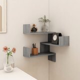 vidaXL Kutna zidna polica hrast sonoma 40x40x50 cm konstruirano drvo Cijene