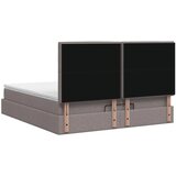  Krevet od pjene s madracem i LED-om Sivosmeđa 180 x 200 cm - Sivosmeđa 180 x 200 cm Dizajn linija | shoptok.hr