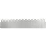 vidaXL Robniki za trato 10 pcs srebrna 103 x 0,05 x 22 cm, (5000110947) | Shoptok.si