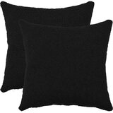  Presvlaka za jastuk 2 pcs HEERLEN Crna 50 x 50 cm Bouclé | shoptok.hr