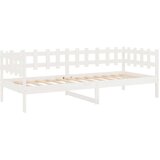  Dnevni ležaj bijeli 80 x 200 cm od masivne borovine | shoptok.hr