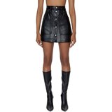 Diesel Skirt - O-AMBRA-A SKIRT black Cene