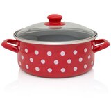 Metalac Lonac Red Dots plitki 18 cm 2,2 l | shoptok.hr