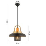 Opviq YM-4 black chandelier | ePonuda.com