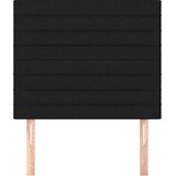  Uzglavlje crno 100x5x118/128 cm tkanina | Eponuda.com