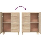  Komoda sonoma hrast 69,5x34x90 cm inženirski les, (20955554) | Shoptok.si