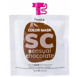 Fanola Color Mask barva za lase za barvane lase za vse vrste las 30 ml odtenek Sensual Chocolate