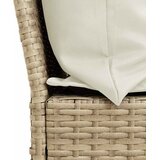  3-dijelni set vrtnih sofa od poliratana s jastucima bež | shoptok.hr