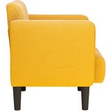  Sedežna garnitura z nasloni za roke svetlo rumena 54 cm, (21749631) | Shoptok.si