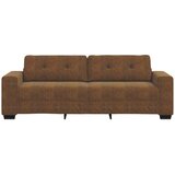SOFA za 3 osobe Smeđa 220 cm Umetnička suknja koža | shoptok.hr