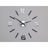 Zidni satovi silver xl black-mirror blackmirror (moderni zidni)