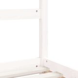  Otroški posteljni okvir bel 80x200 cm trdna borovina, (20916831) | Shoptok.si
