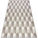 RugsX Preproge Preproga v videzu sisala FLAT 48624/686 KOCKI 140x200 cm Bež | Shoptok.si