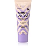 Eveline Cosmetics Better than Perfect prekrivni tekoči puder z vlažilnim učinkom odtenek 04 Natural Beige Neutral 30 ml | Shoptok.si