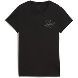 Puma Ženska majica Ess script tee, Kratak rukav , Crna Cene
